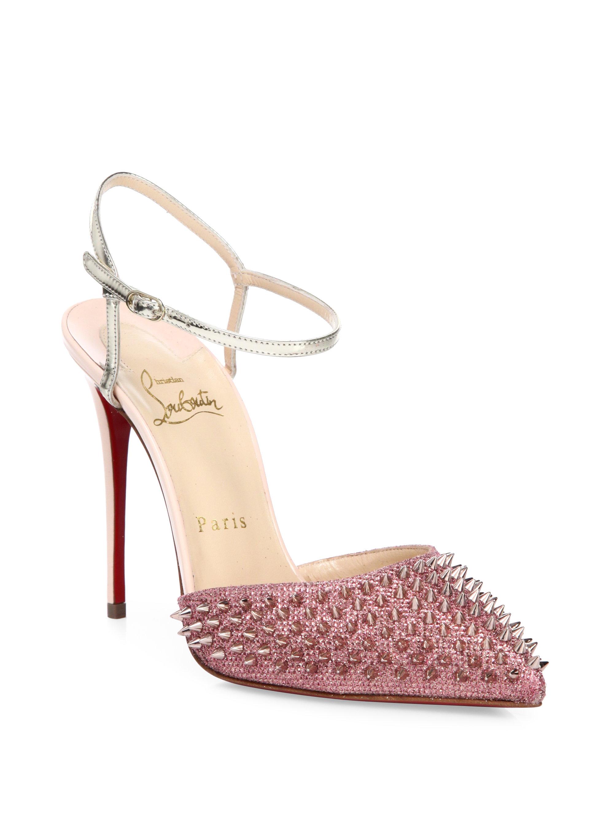 louboutin with ankle strap